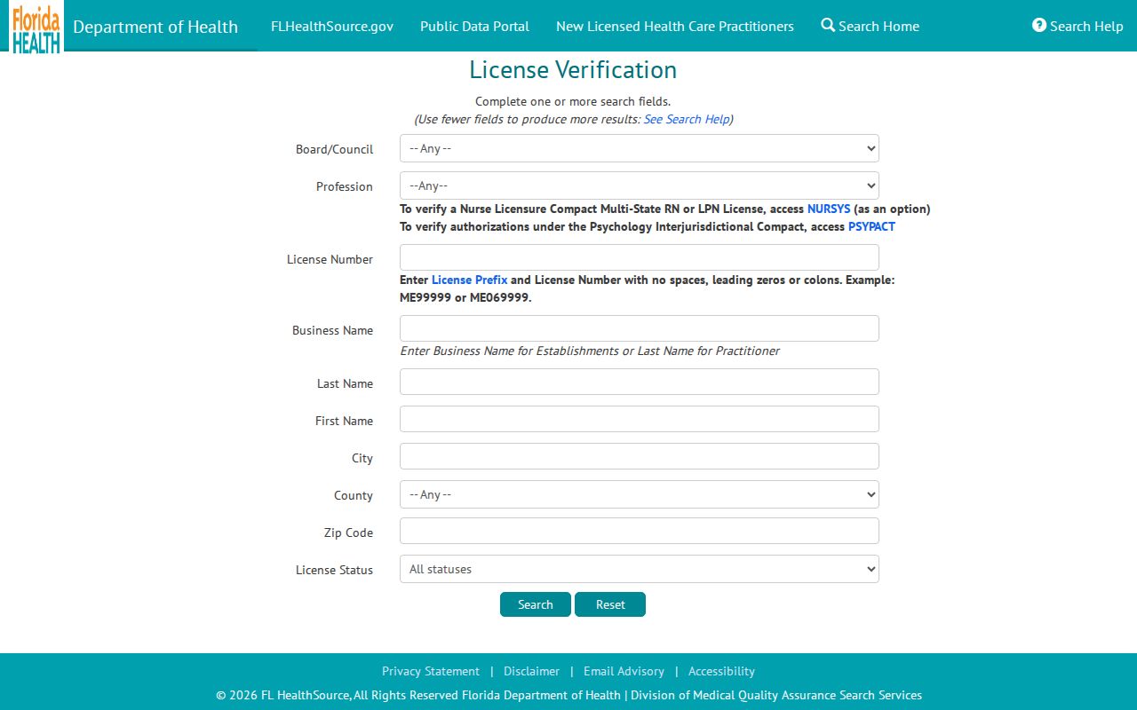 Gainesville neighbors MQA practitioner search